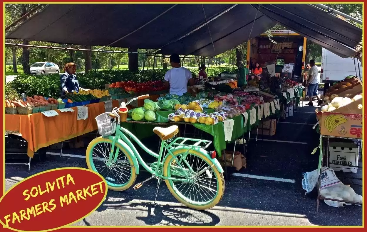 Solivita Farmers Market Every Monday and Friday!