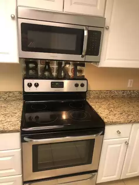 Microwave Hood and Stove