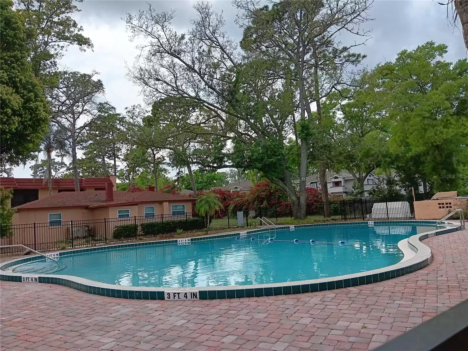 Renovated pool