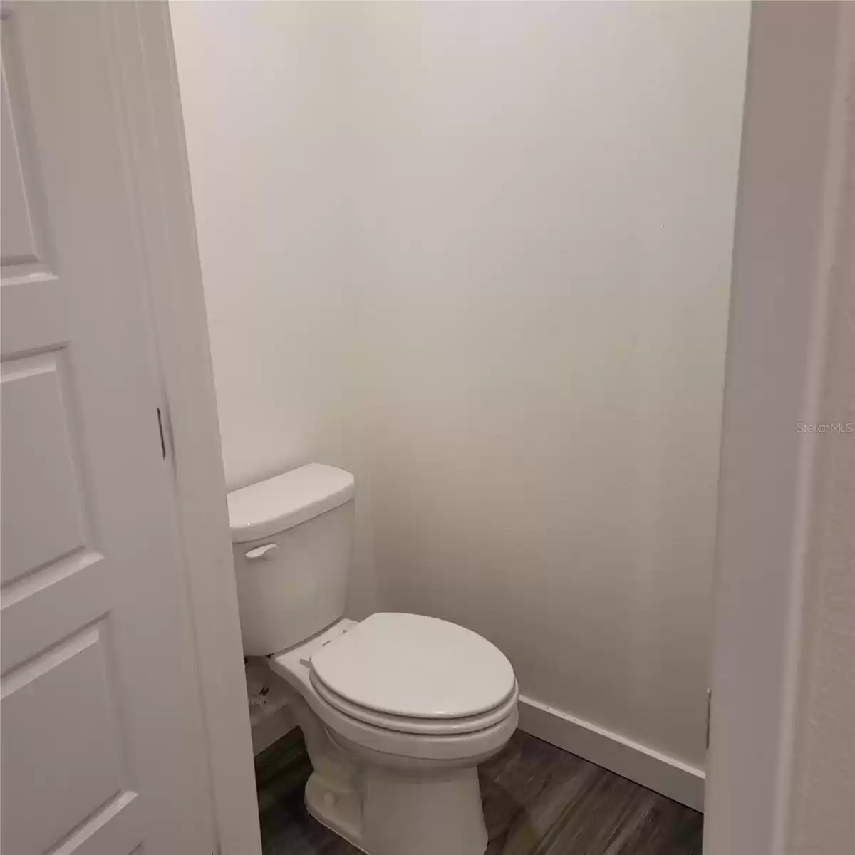 Private toilet in the master bath