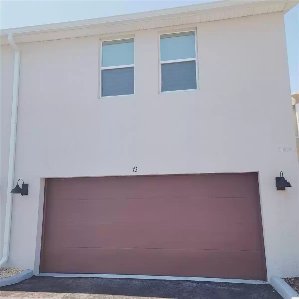 Rear loading garage for 2 cars