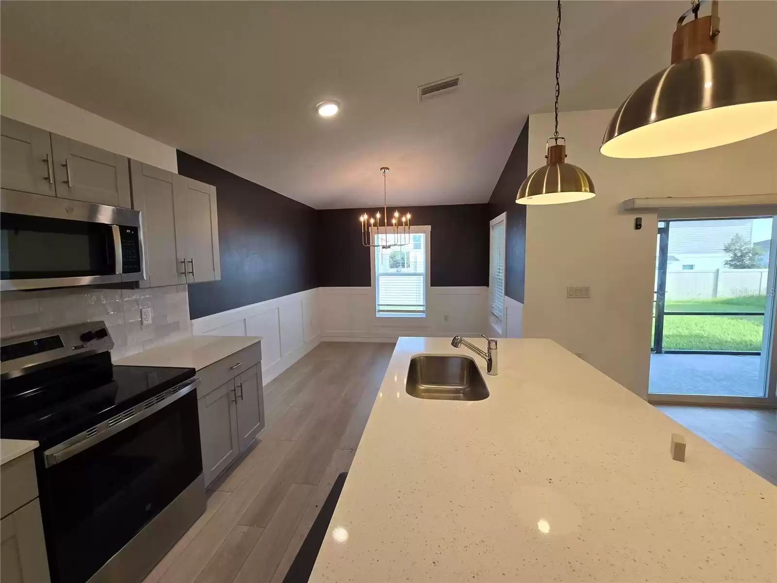 Kitchen and Dining area view