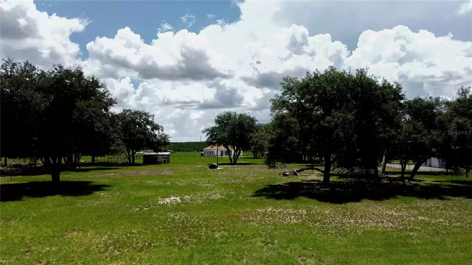 View of home from back acres