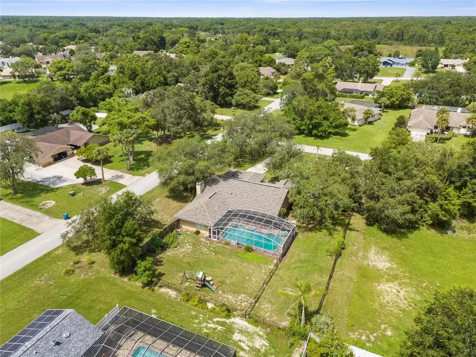 NEW DRONE PICTURE FEATURING BRAND NEW ROOF!