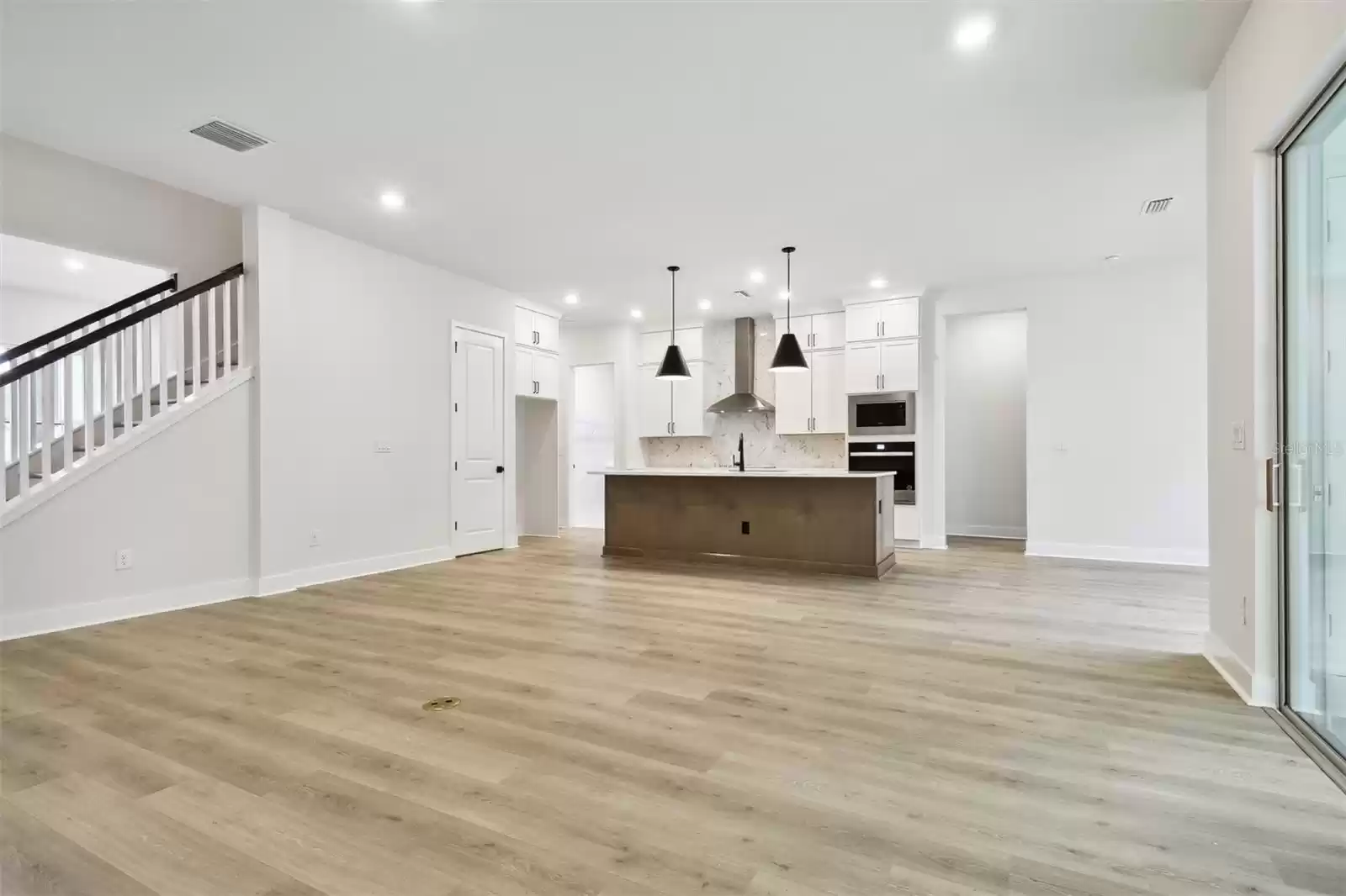 Family Room & Kitchen