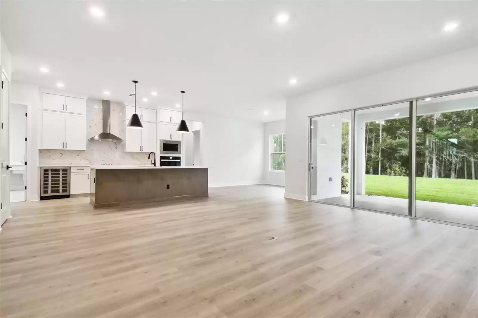 Family Room & Kitchen