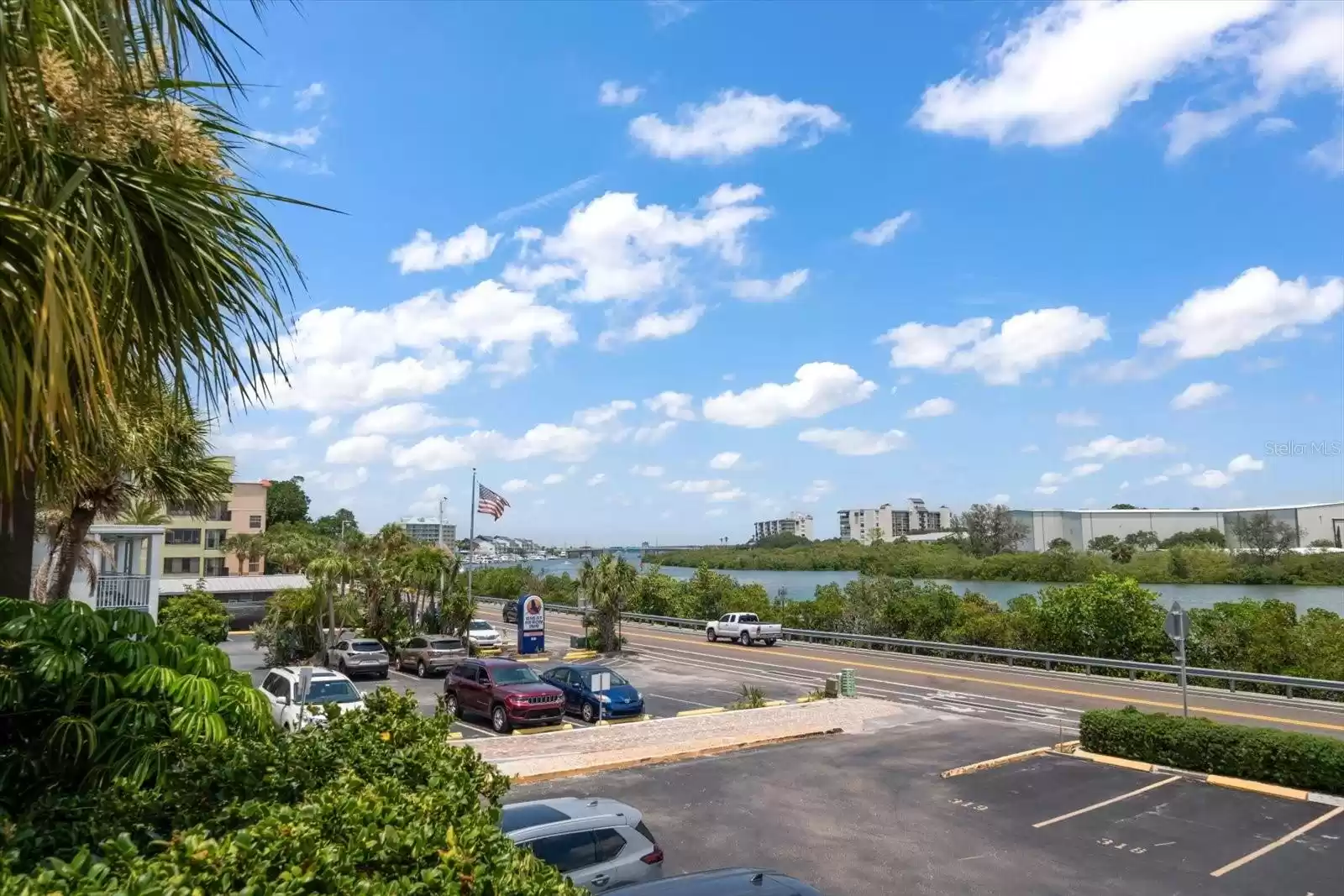 Intracoastal waterway across Gulf Blvd