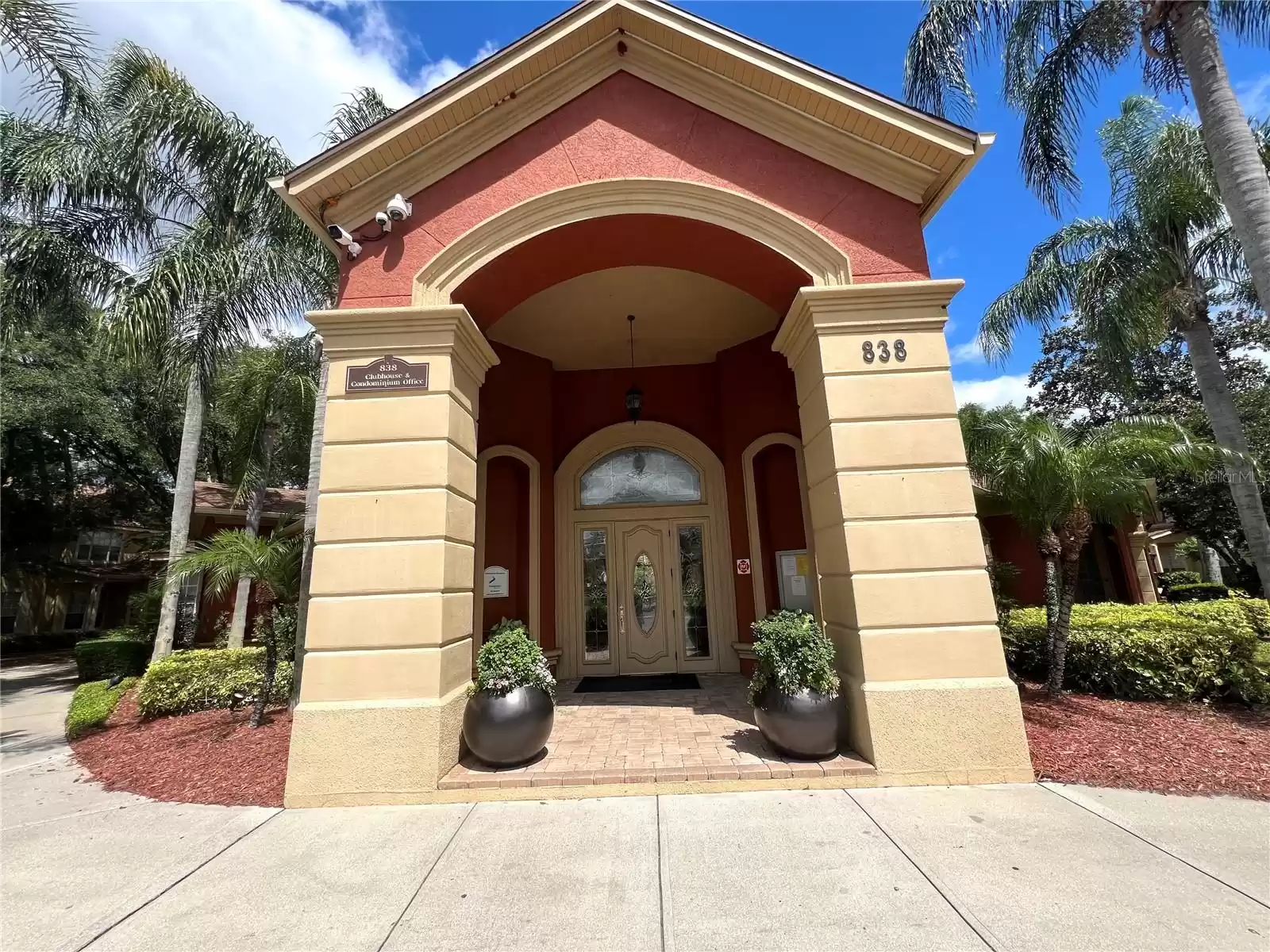 Community Office and Entrance to Gym and Community Pool