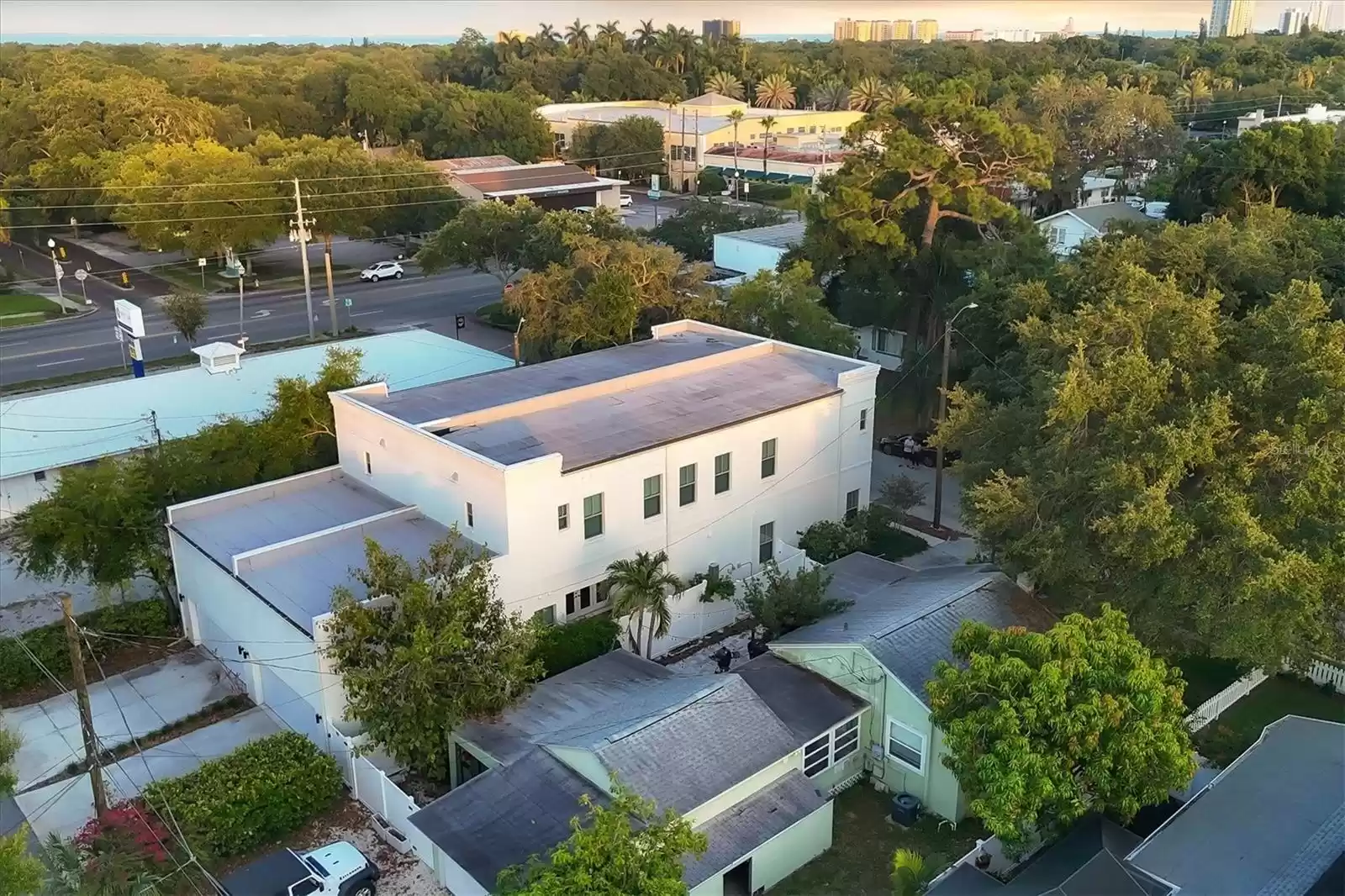 Aerial of Townhome