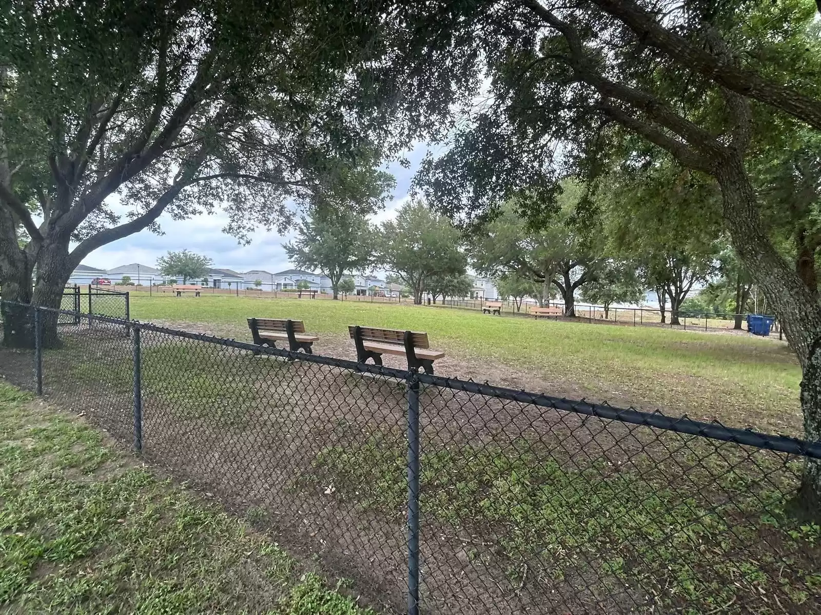 Community Park with Benches