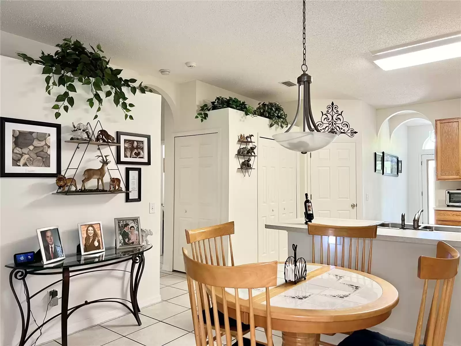 Dinette Area - Ceramic Tile Floors