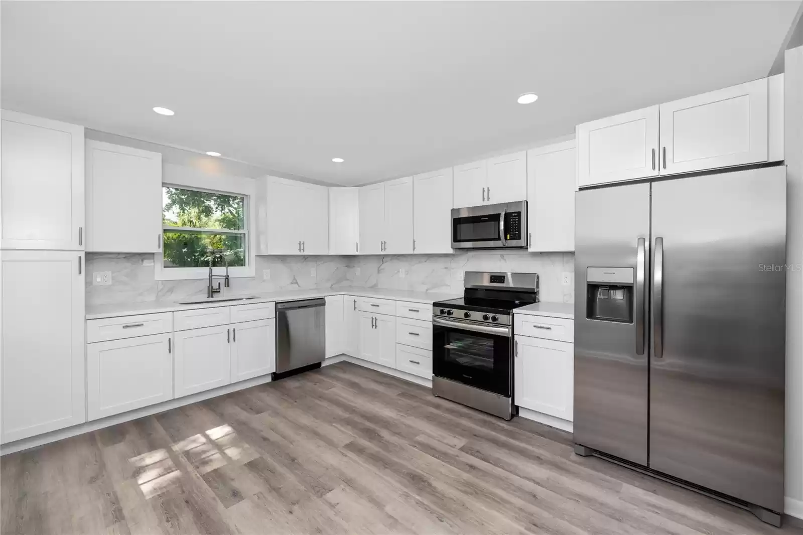 spacious kitchen in in-law apartment