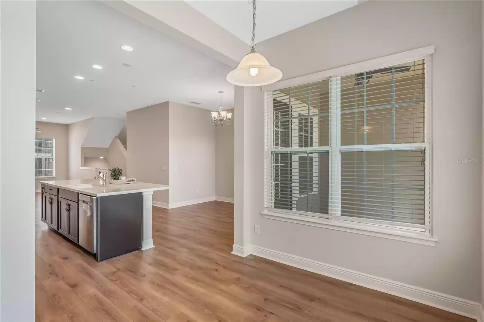 Sitting area off of kitchen