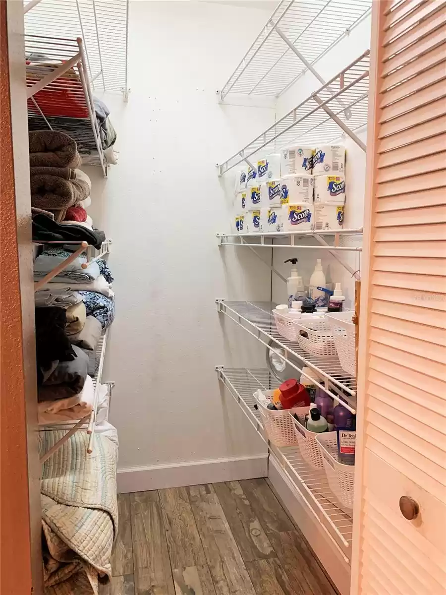 Closet in Master Bathroom