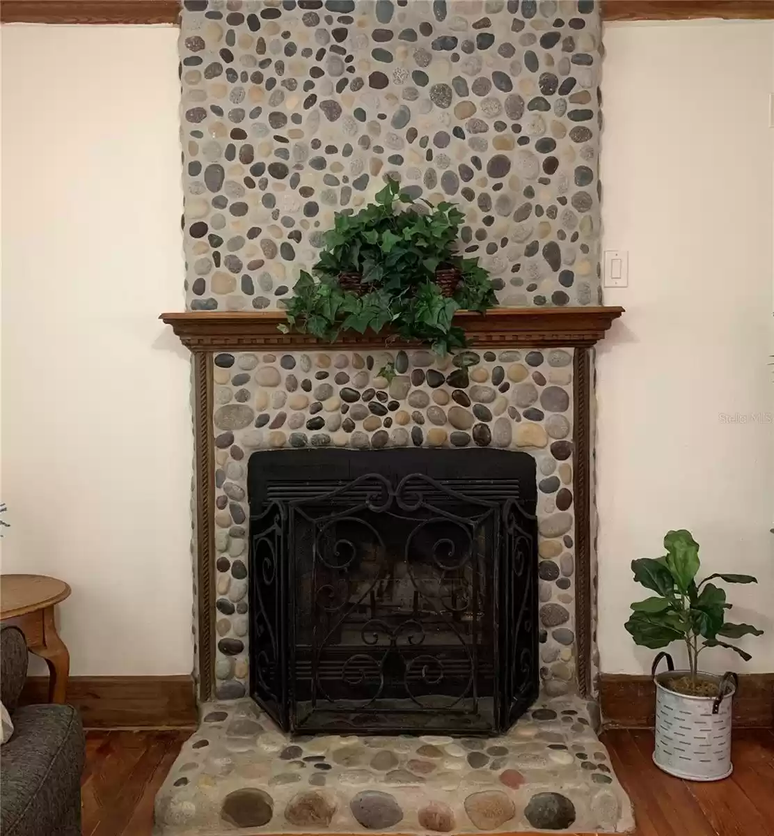 Wood Burning Fireplace