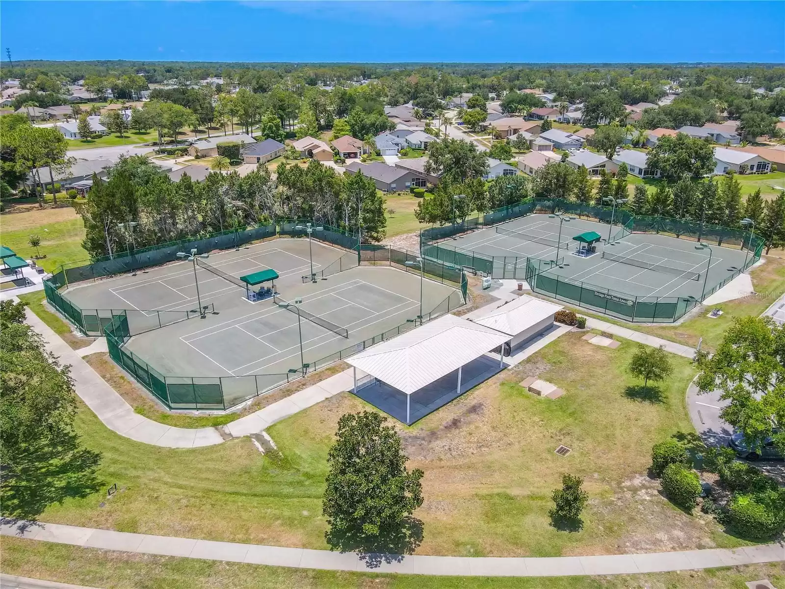 Tennis courts