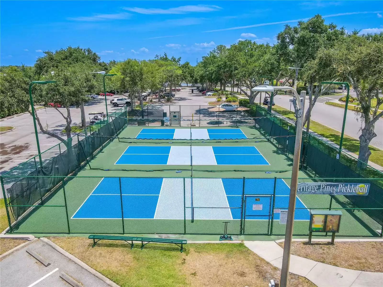 Pickleball courts