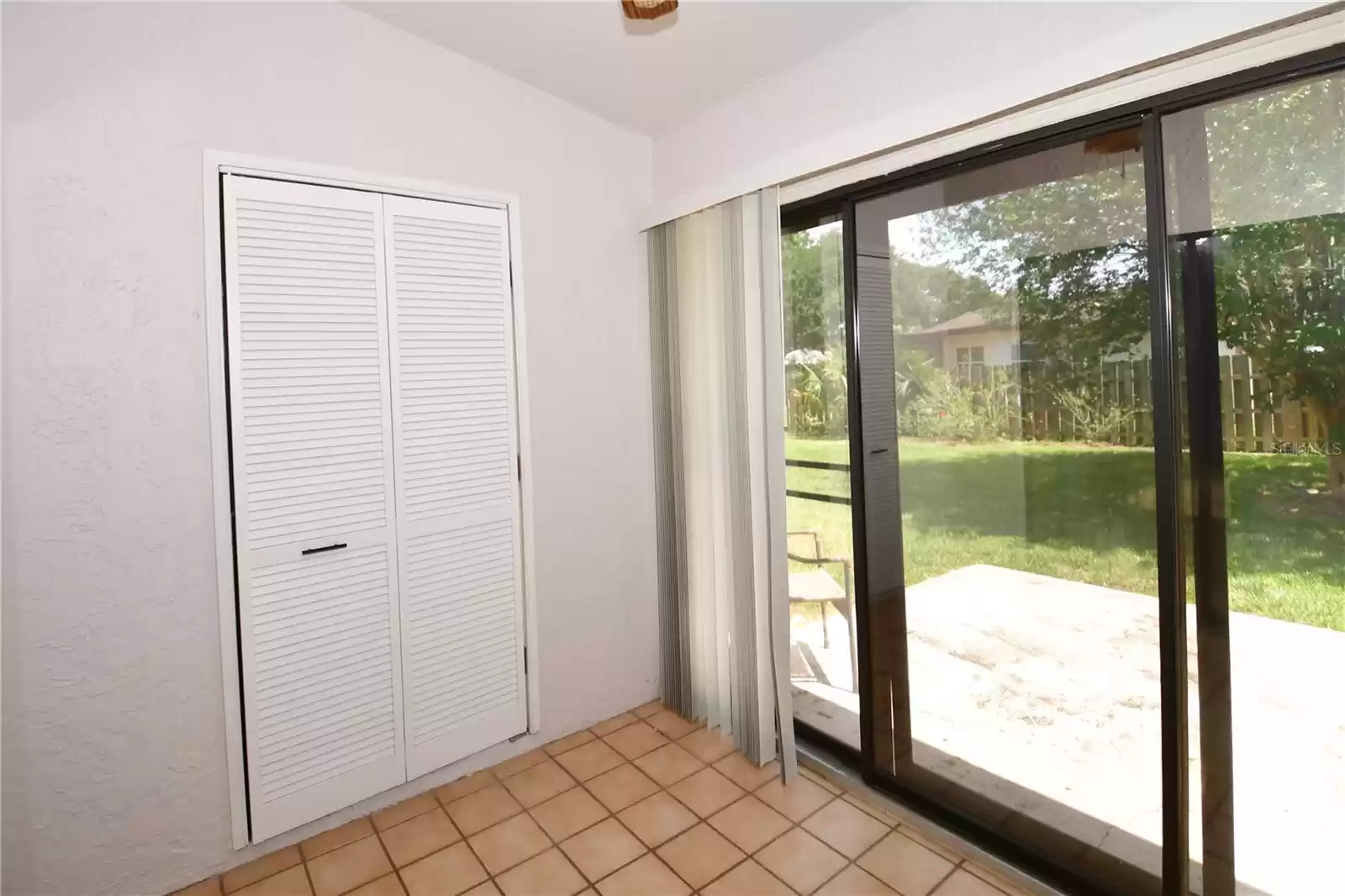 Enclosed Florida Room with storage