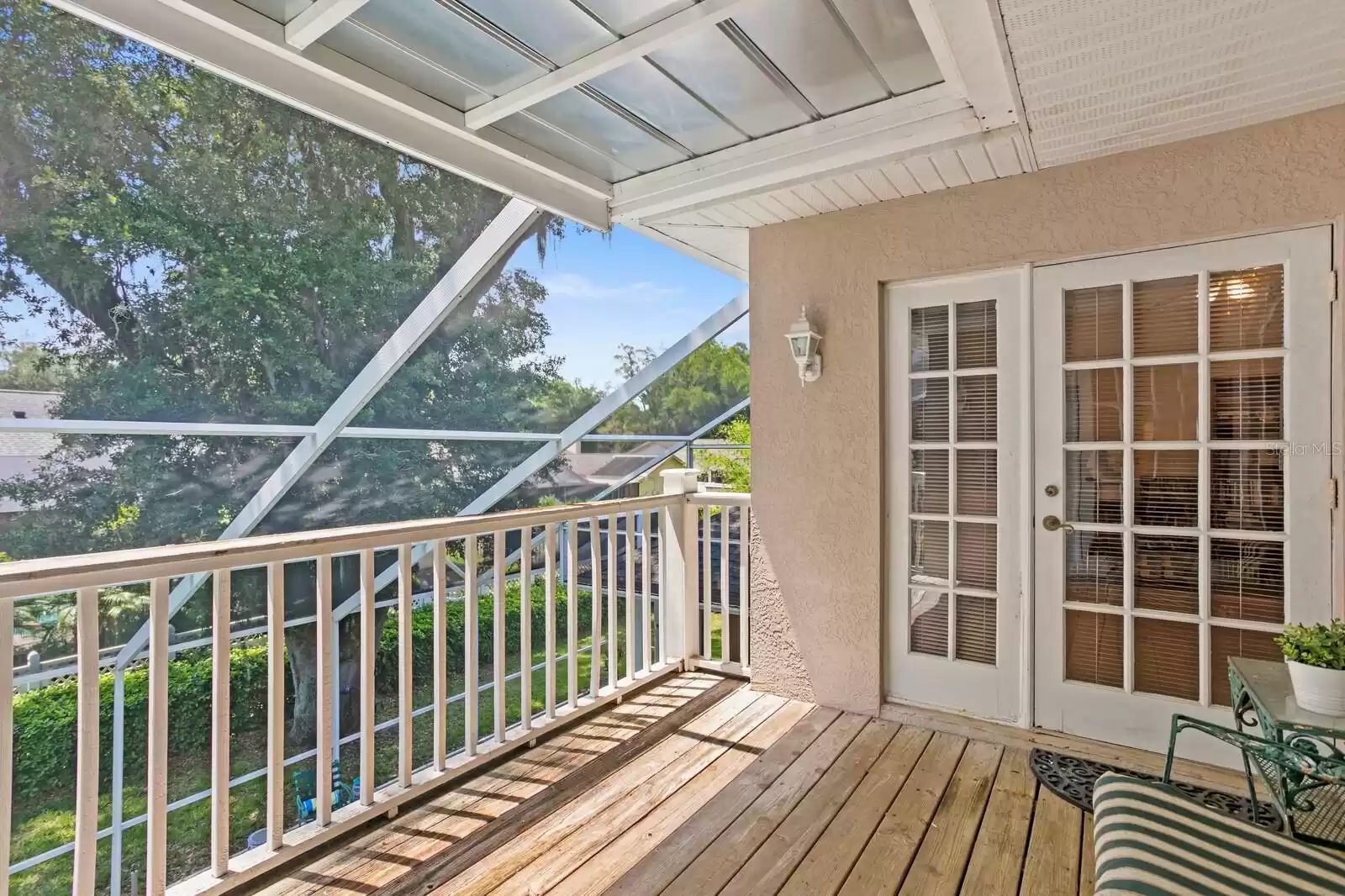 Balcony With Access to 2nd Office