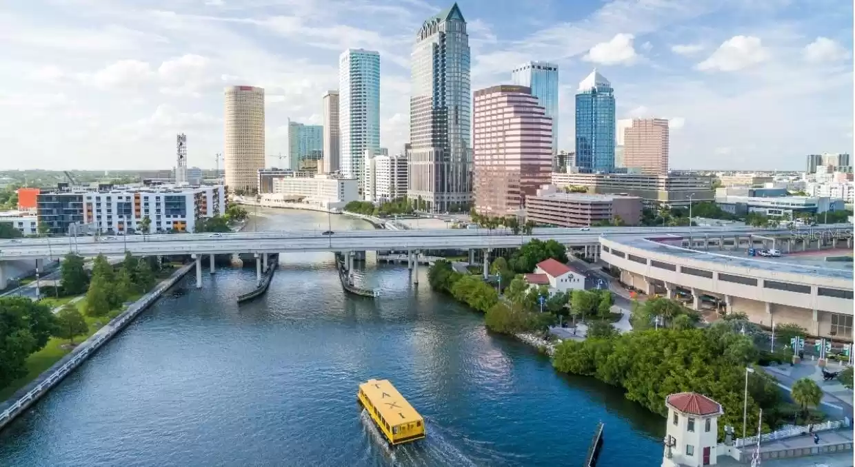 Downtown Tampa Hillsborough River