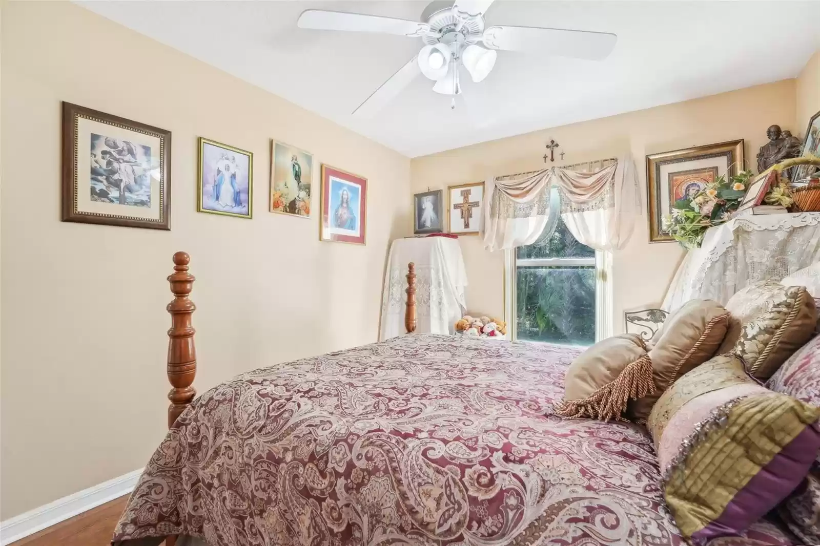 Bedroom #3 - with a view of the conservation/woods