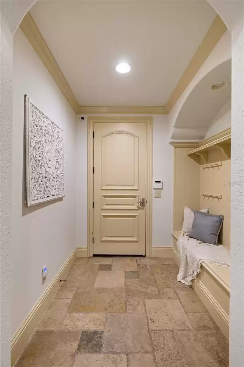 Door to Garage and Mud Room Area/Drop off spot