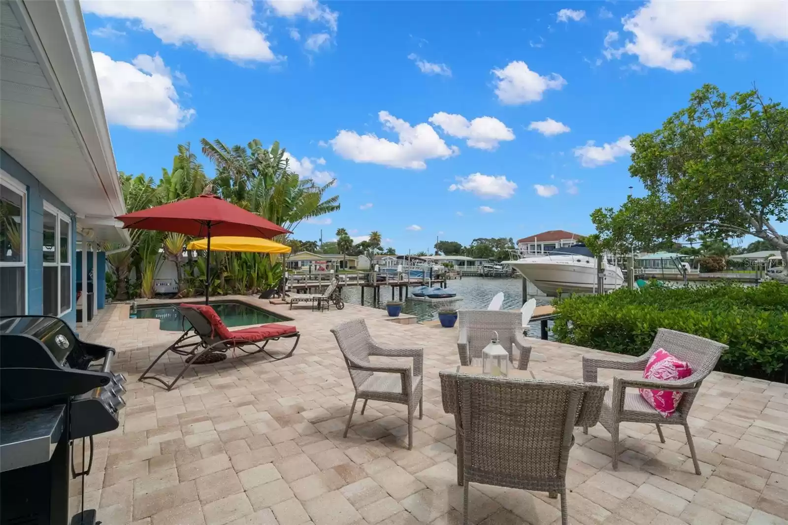 Paved Pool Deck