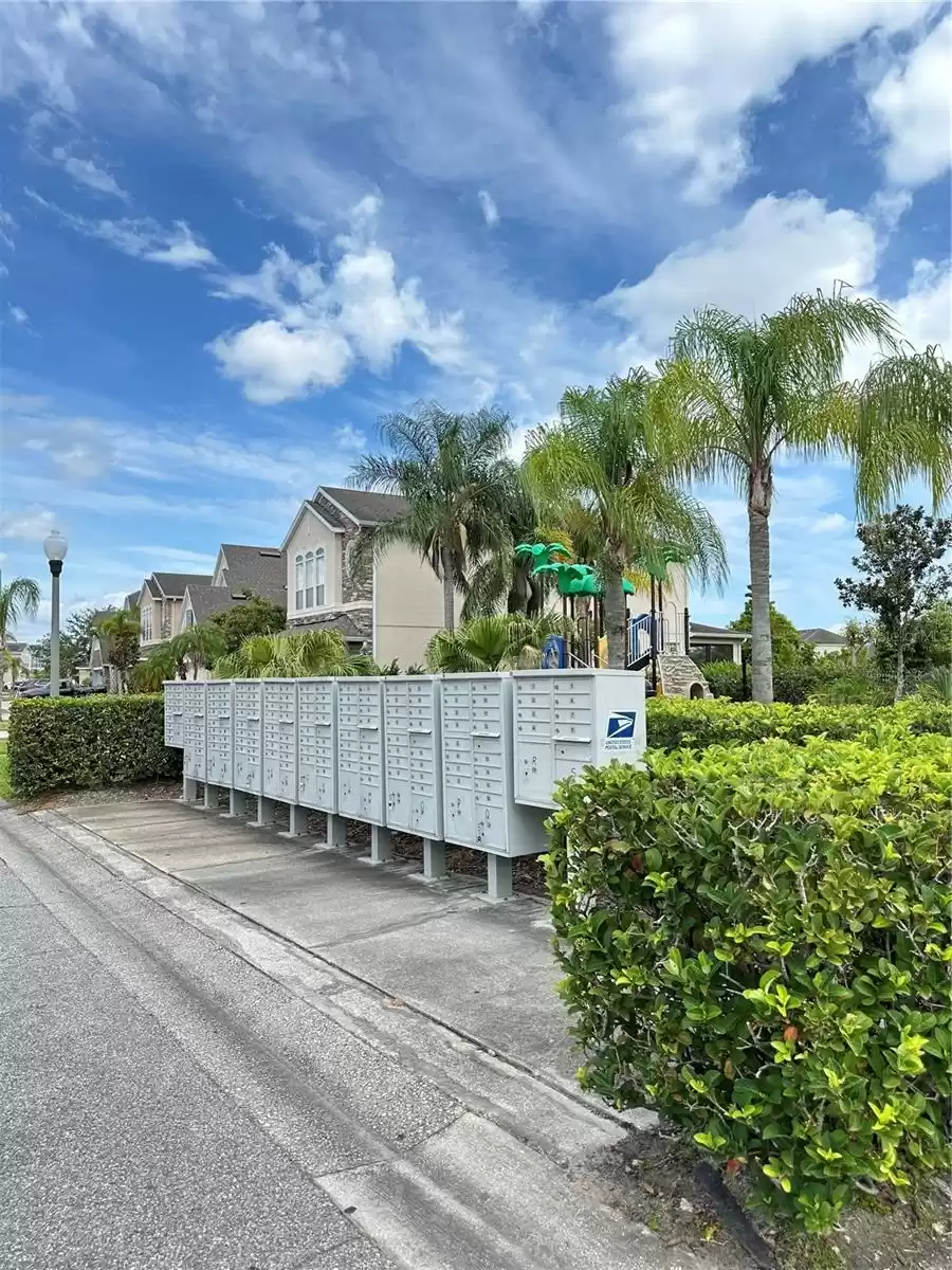 Mail Boxes area