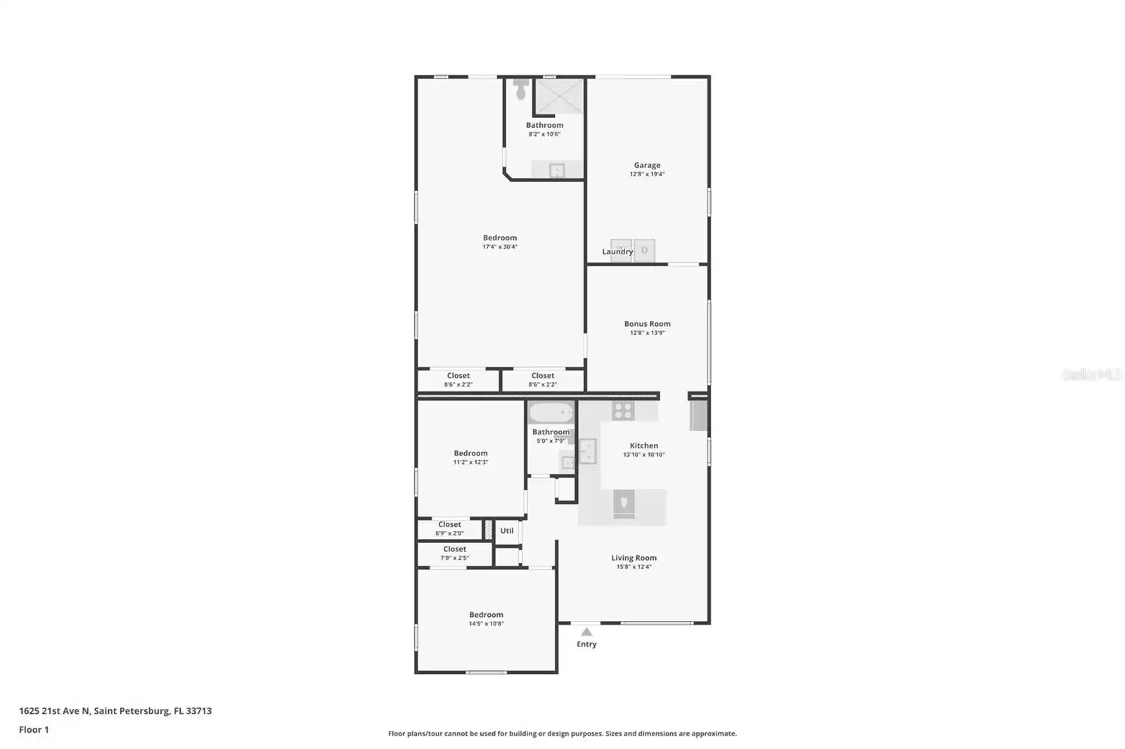 1625 21ST AVENUE, SAINT PETERSBURG, Florida 33713, 3 Bedrooms Bedrooms, ,2 BathroomsBathrooms,Residential,For Sale,21ST,MFRU8245661