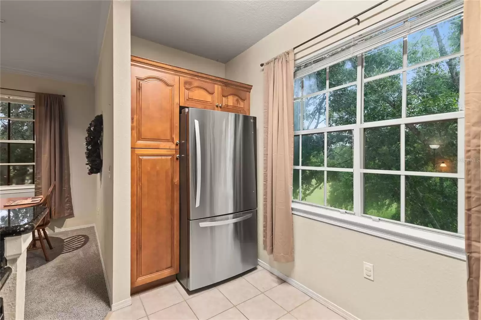 Refrigerator Area in Kitchen