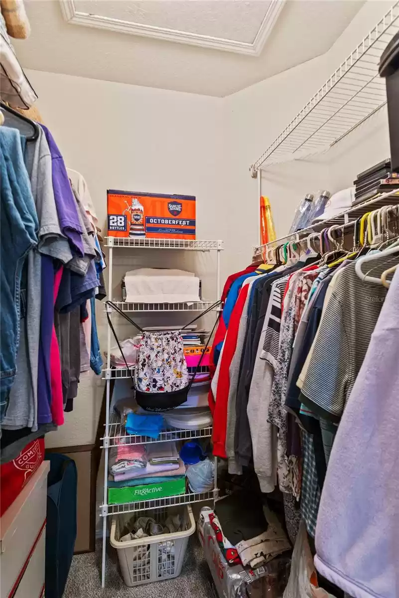 Master Walk-in Closet