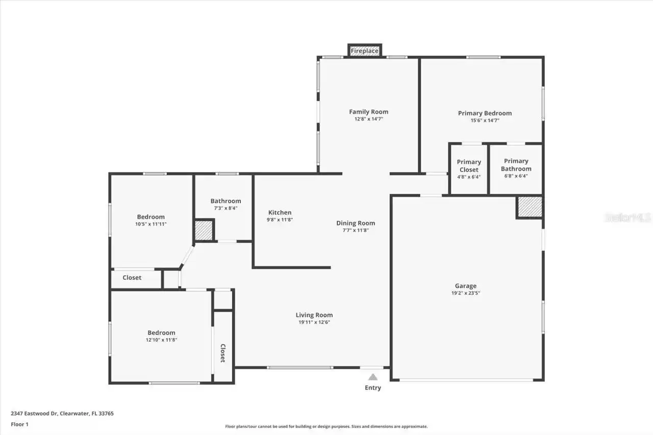 2347 EASTWOOD DRIVE, CLEARWATER, Florida 33765, 3 Bedrooms Bedrooms, ,2 BathroomsBathrooms,Residential,For Sale,EASTWOOD,MFRU8246603