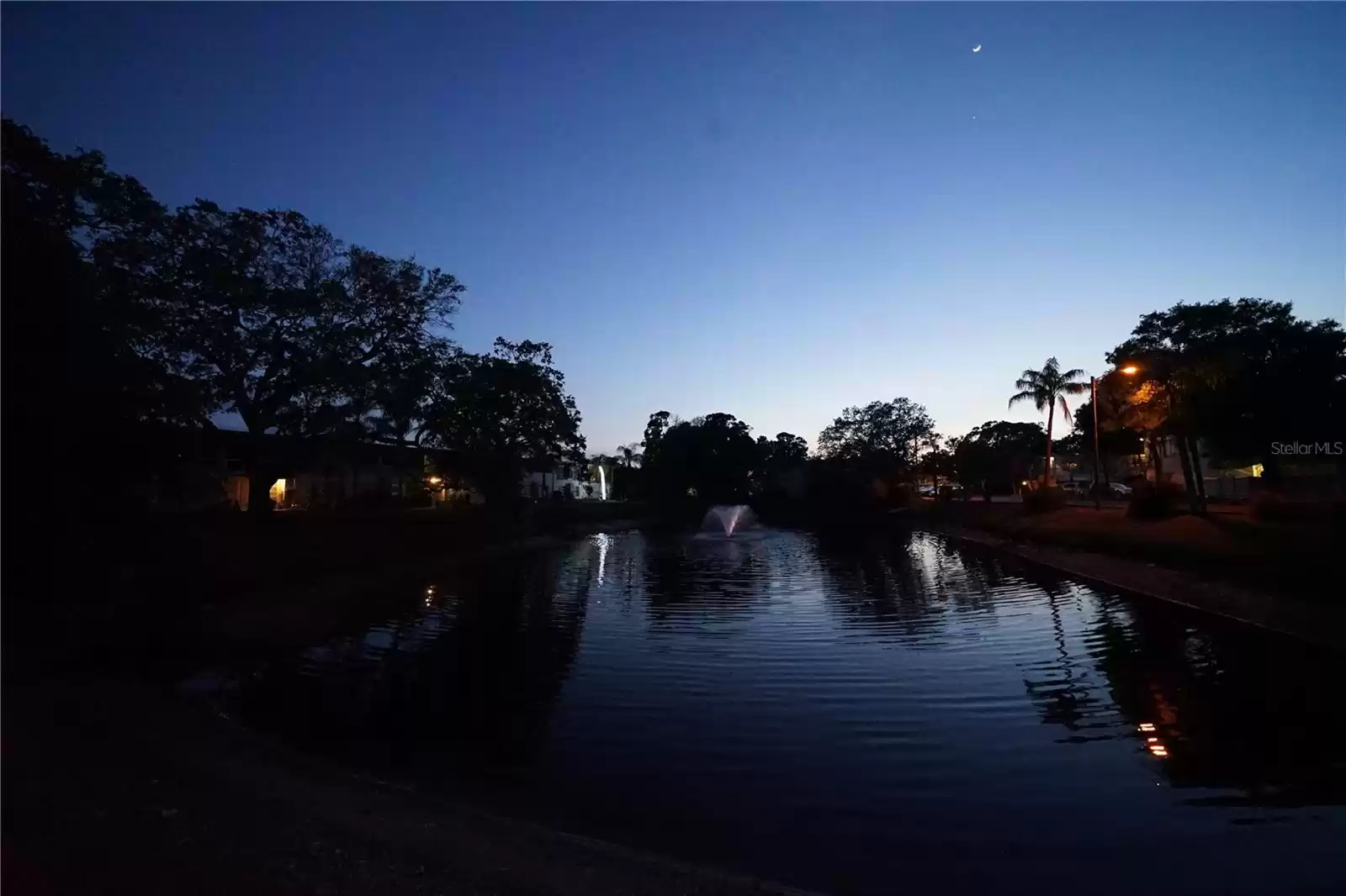 Another view fo the Community Pond about 2 streets east