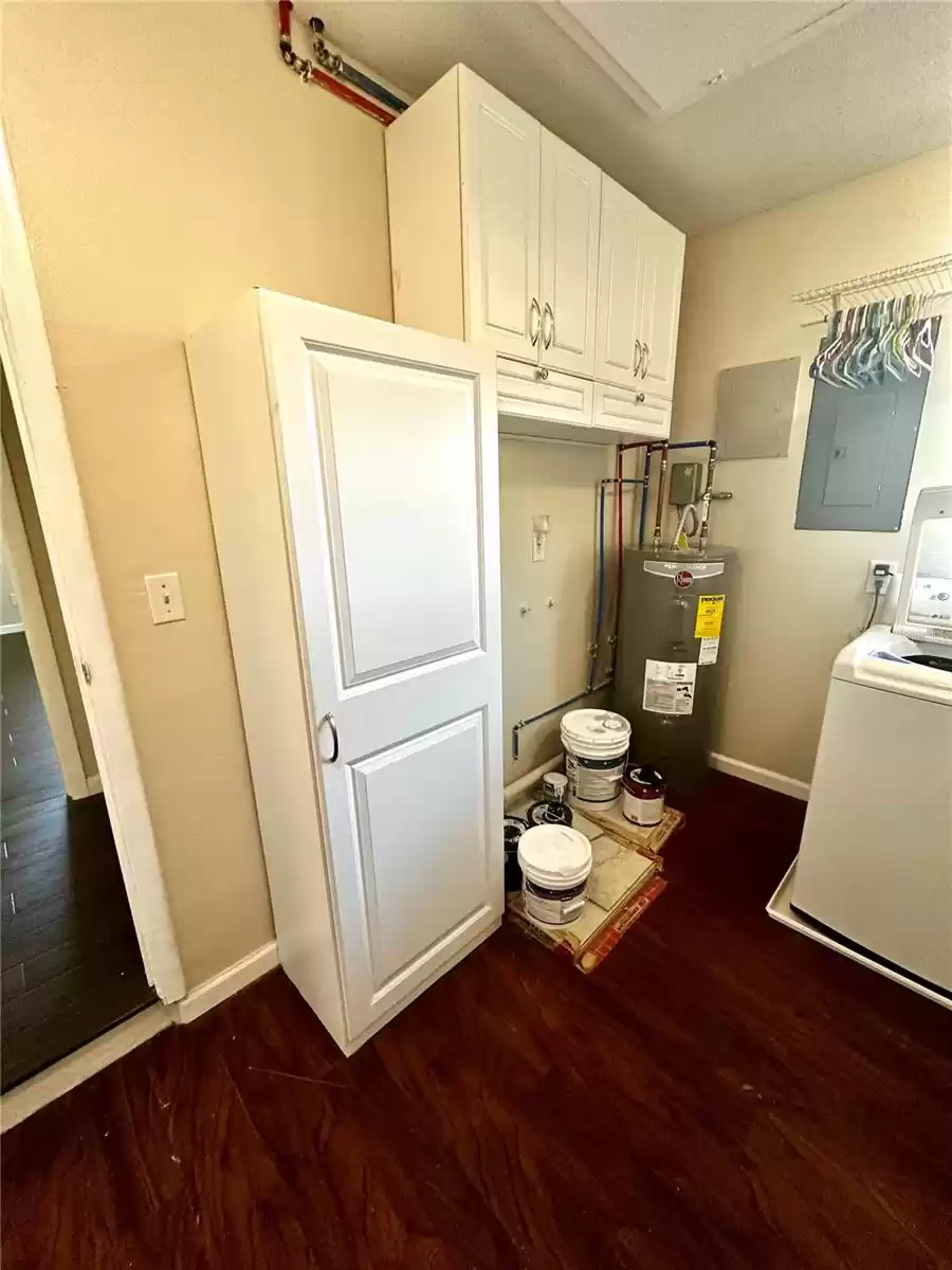 Laundry room / water heater / storage