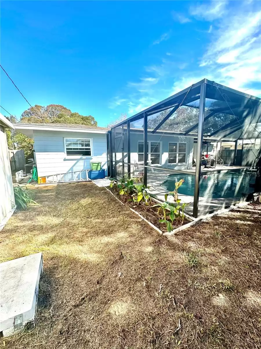 backyard / lanai