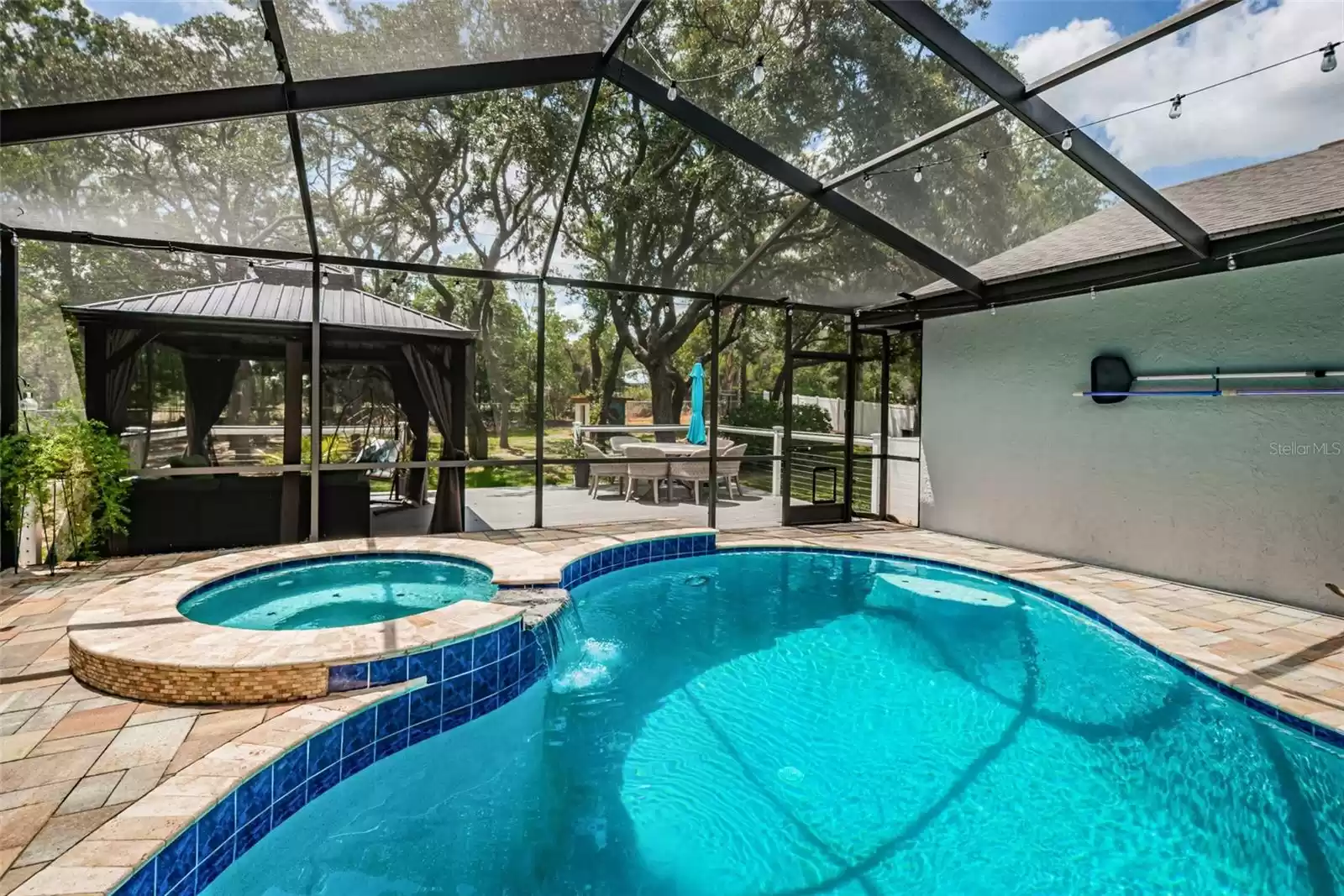 Heated, Salt water pool and spa