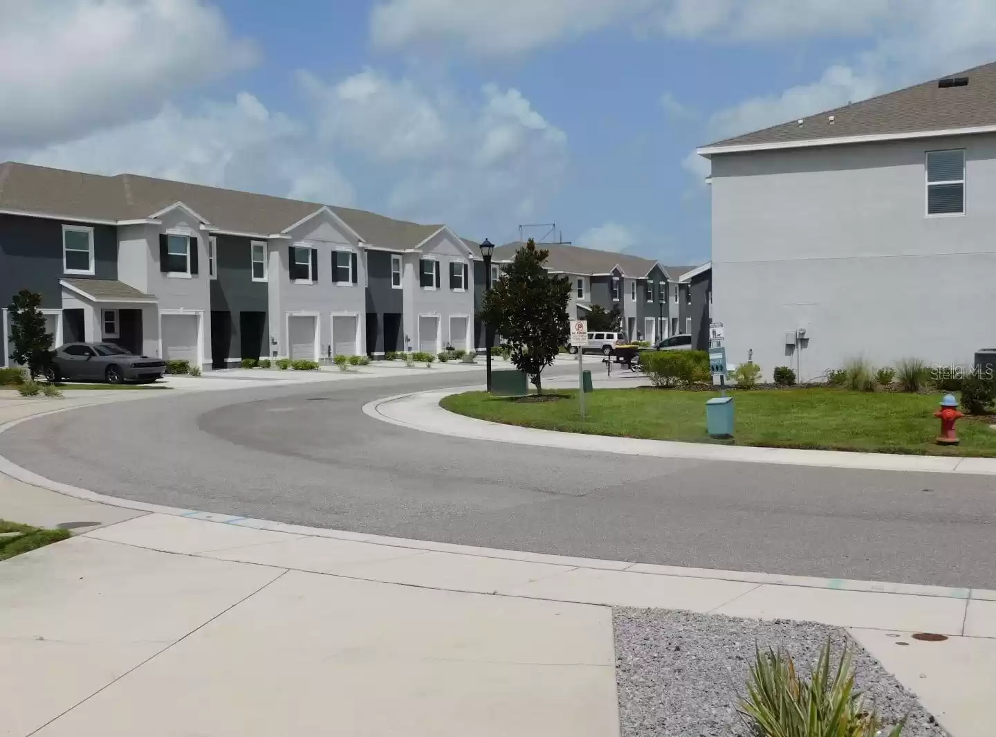 Street view from the driveway