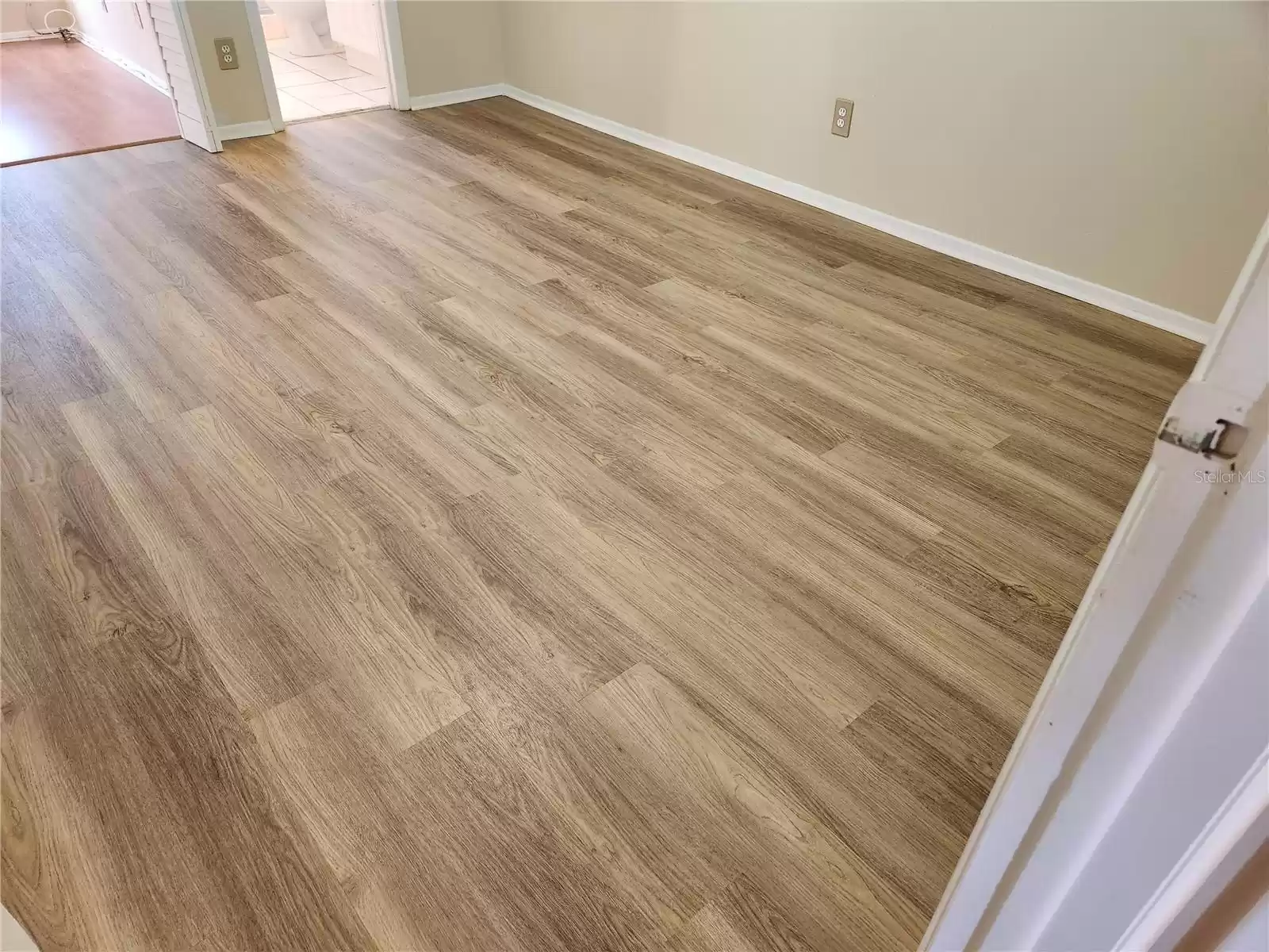 New flooring in owner's suite