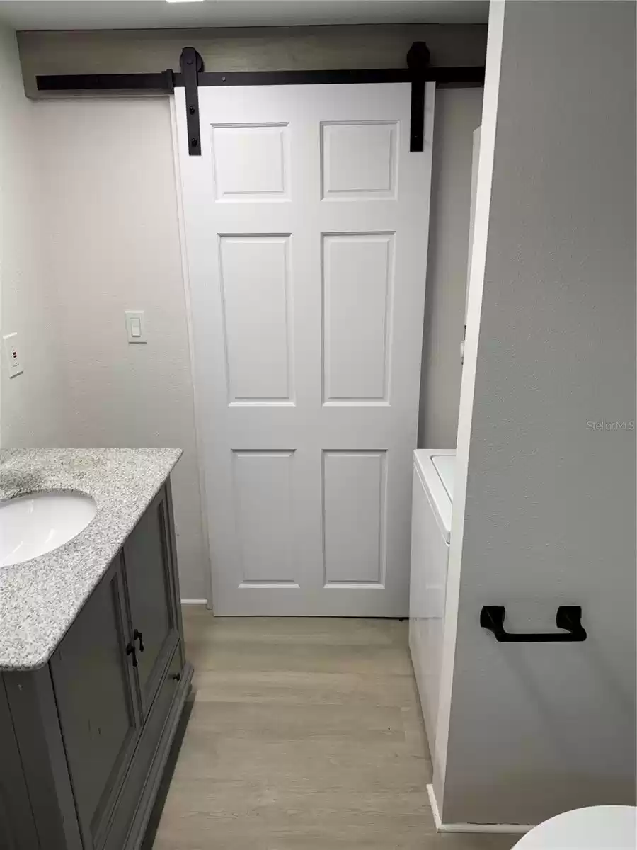 bathroom Sliding Barn door style