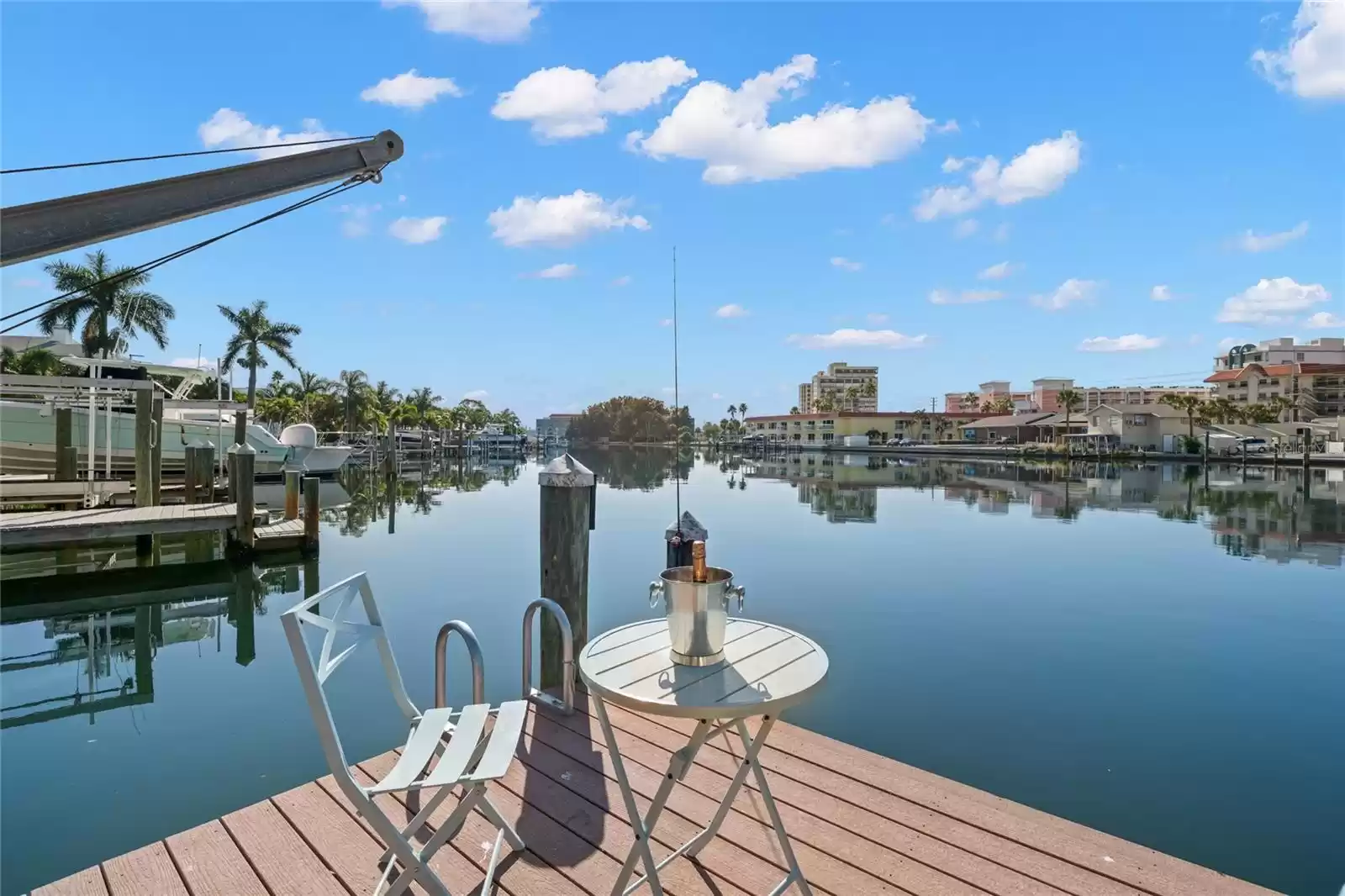 Enjoy Morning Coffee on the Dock