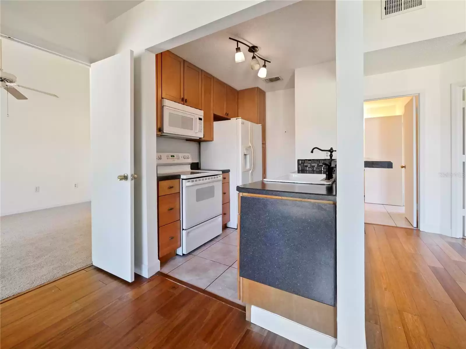 Kitchen view from Dining room