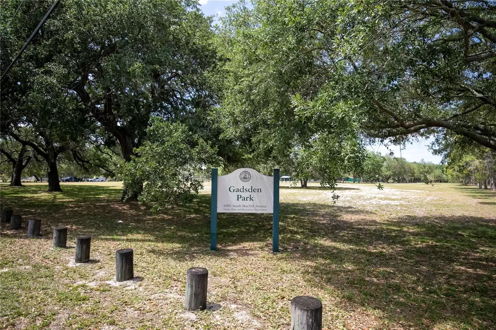 Gadsden Park at the West end of the street