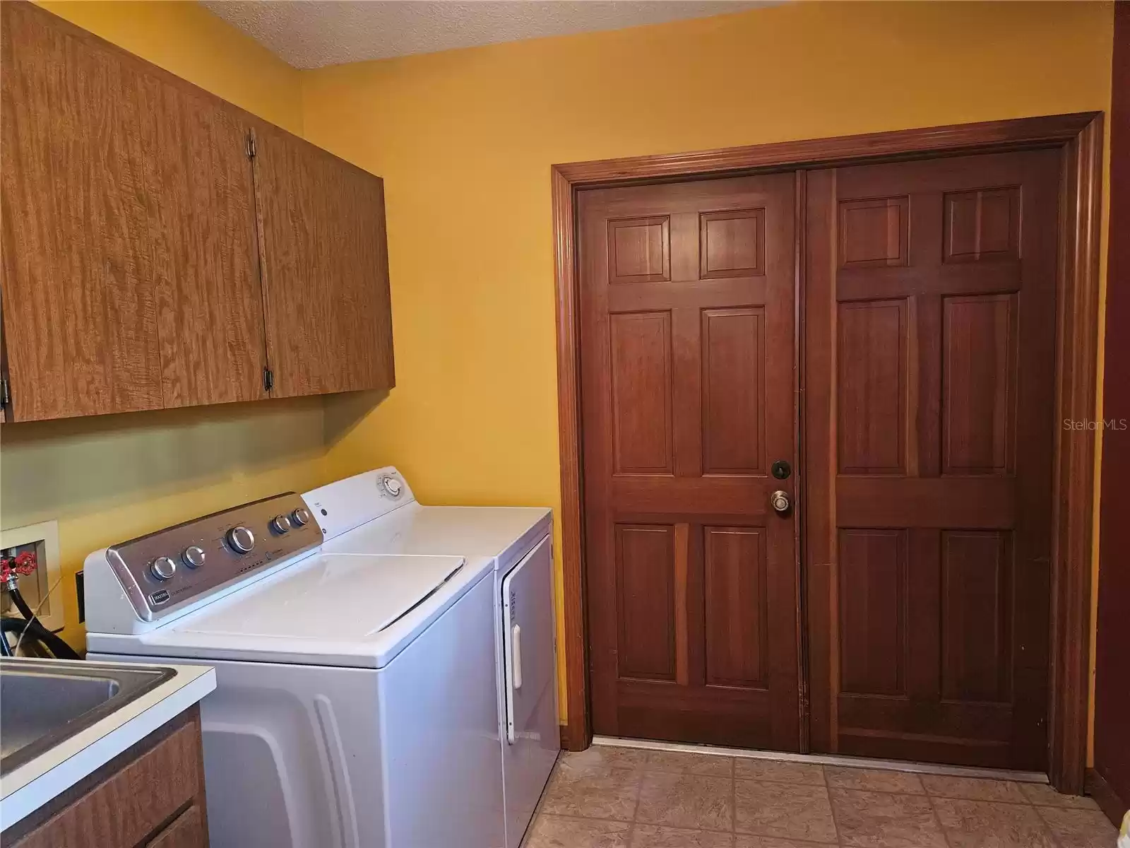 Doors to Garage from Laundry RM