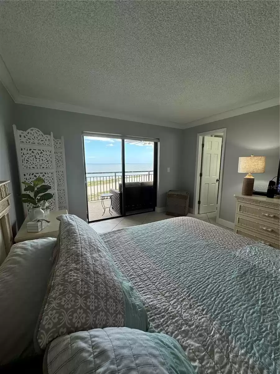 Bedroom has Direct Access to Balcony