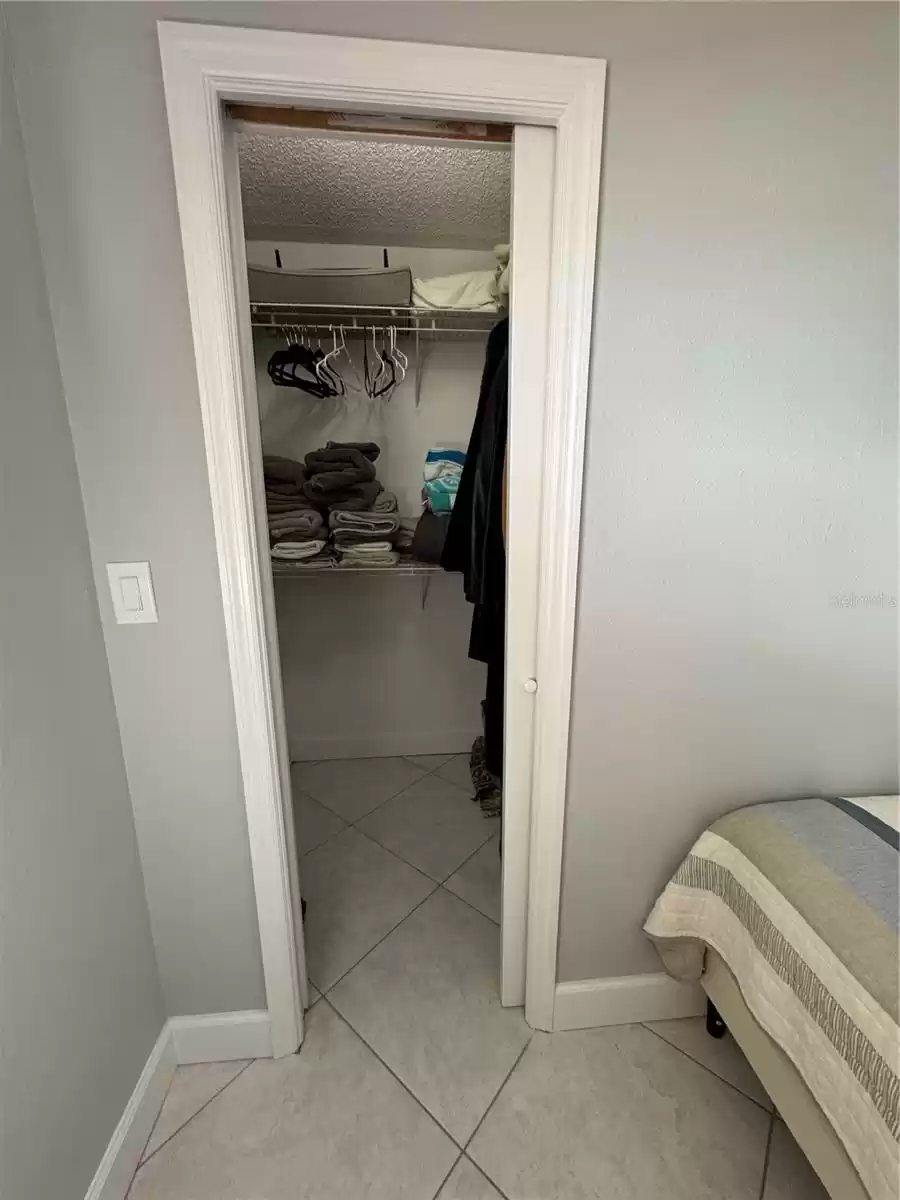 Second Bedroom Walk-in Closet