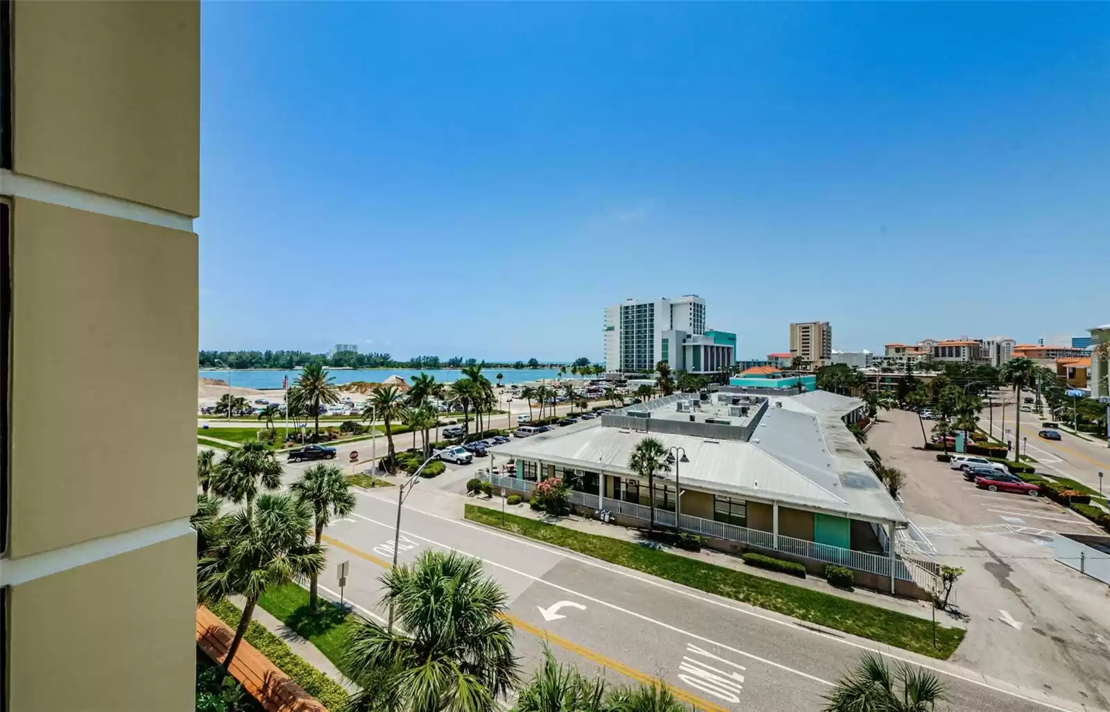 View from Building hallway