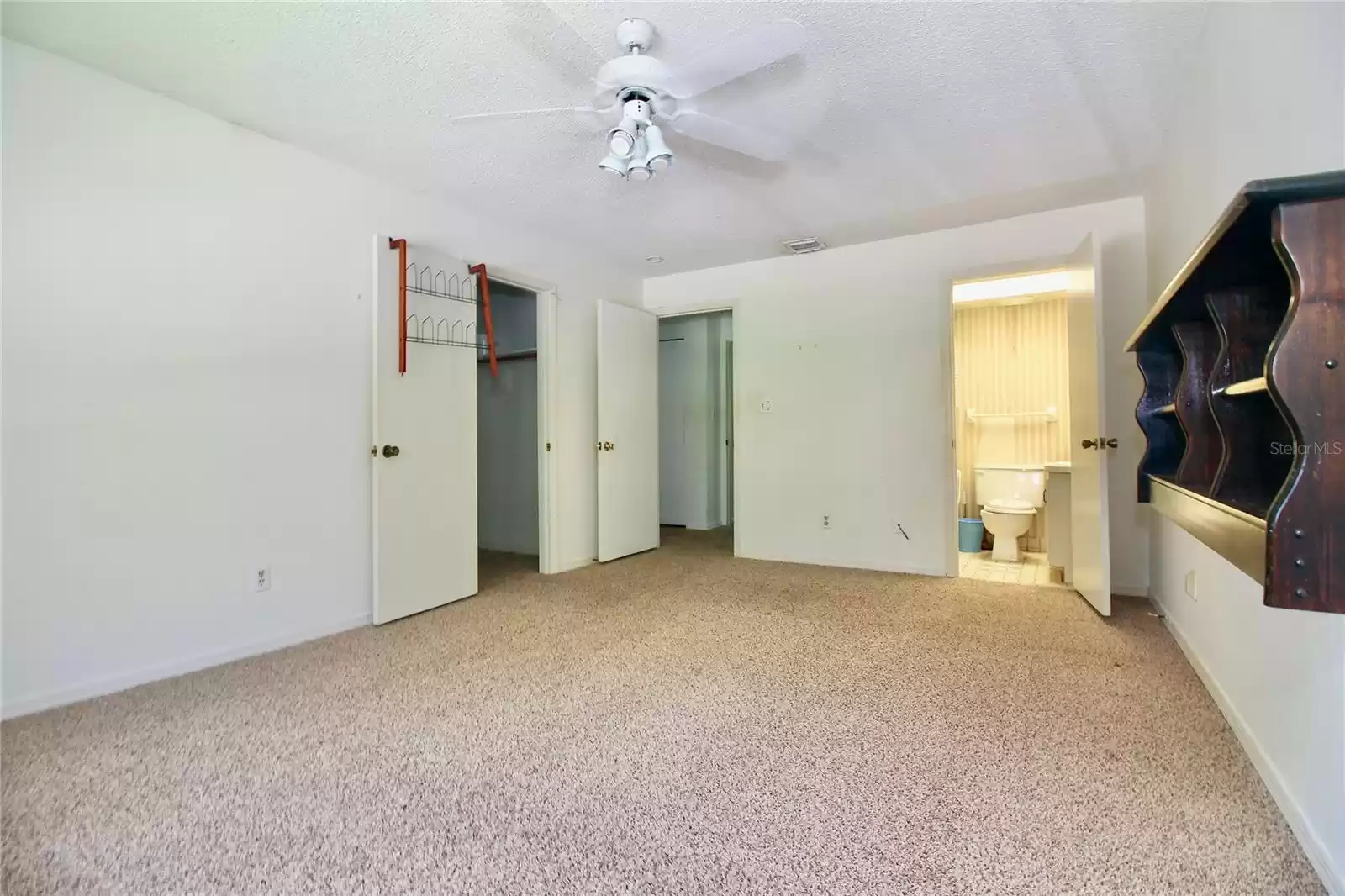 GUEST BEDROOM WITH ENSUITE BATH AND WALK IN CLOSET