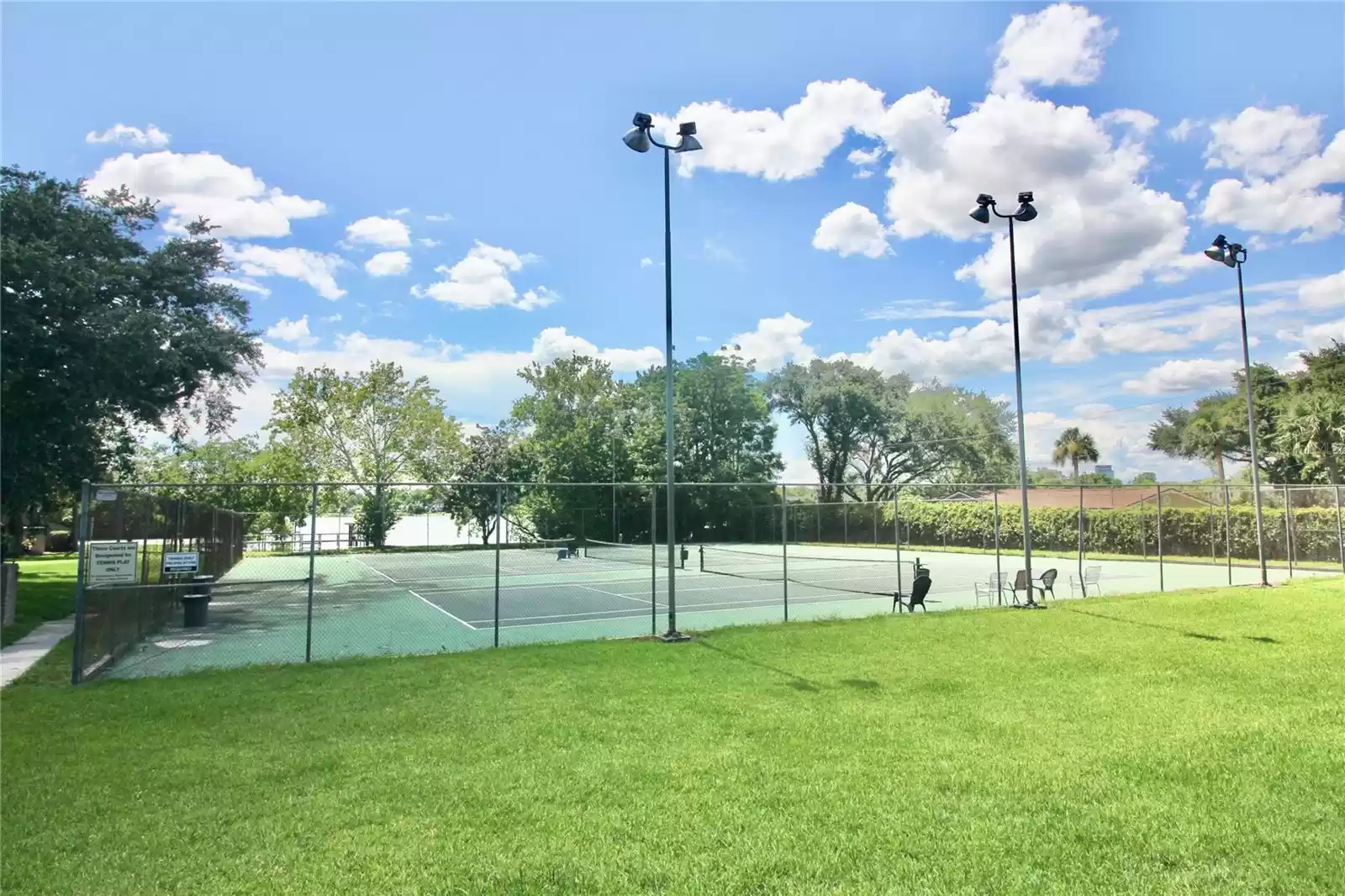 TENNIS COURTS