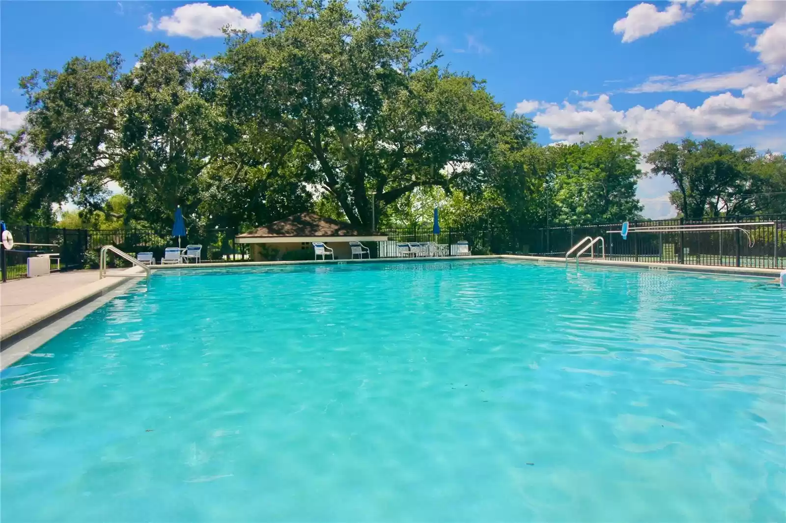 ONE OF TWO COMMUNITY POOLS