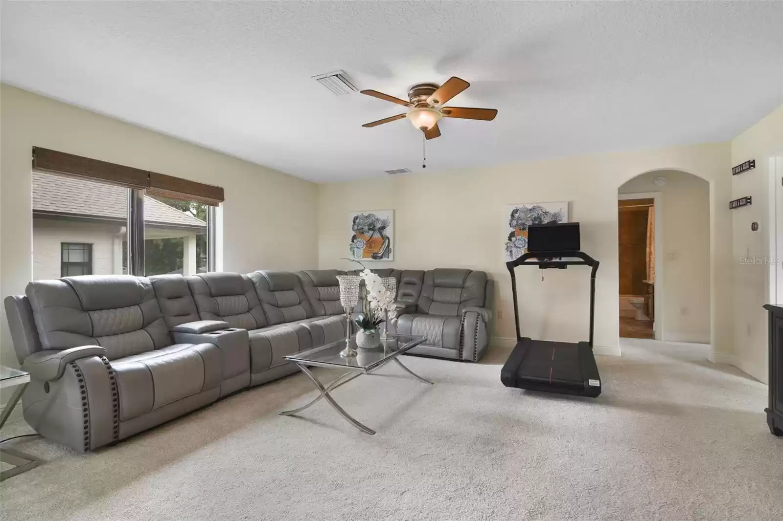 Upstairs living room